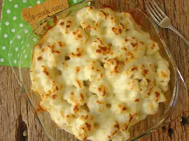 Fırında Beşamel Soslu Karnabahar Graten