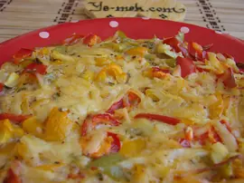 Fırında Biberli Omlet