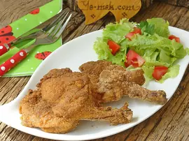 Fırında Galeta Unlu Çıtır Tavuk Pirzola