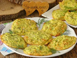 Fırında Kabak Mücver