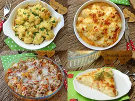 Fırında Karnabahar Yemekleri