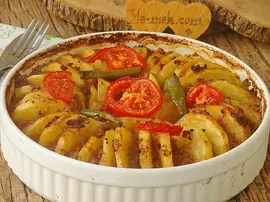 Fırında Kıymalı Patates Dizmesi