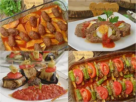 Fırında Köfte Yemekleri Tarifleri