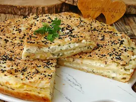 Fırında Lavaş Böreği