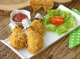 Fırında Mısır Gevrekli Tavuk Baget