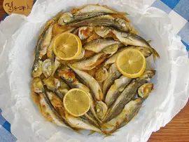 Fırında Mısır Unlu İstavrit