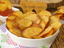 Fırında Patates Cipsi