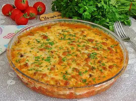 Fırında Patlıcan Graten