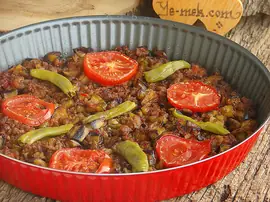 Fırında Patlıcan Musakka