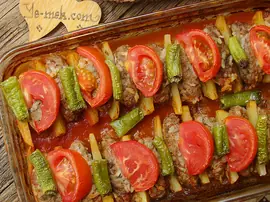 Fırında Pirinçli Köfte