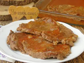 Fırında Salçalı Biftek