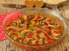 Fırında Sebze Dizmesi