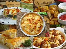 Fırında Sebze Yemekleri