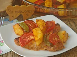 Fırında Soslu Tavuk