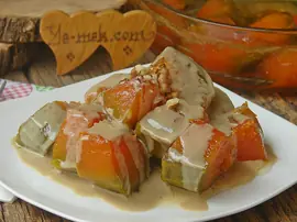 Fırında Tahinli Kabak Tatlısı