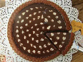 Ganajlı Çikolatalı Tart Kek