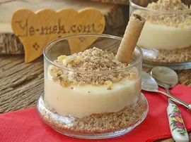 Gofretli Muhallebi Tatlısı