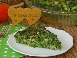 Hamursuz Ispanak Böreği