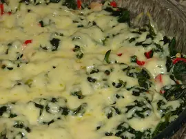 Hamursuz Ispanaklı Pizza