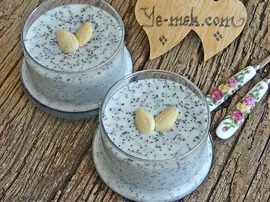 Haşhaşlı Muhallebi