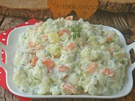 Havuçlu Karnabahar Salatası