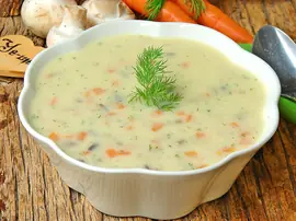 Havuçlu Mantar Çorbası