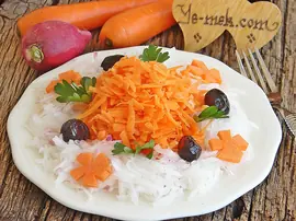 Havuçlu Turp Salatası