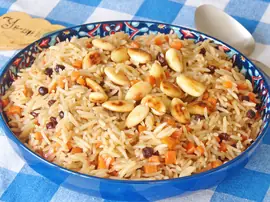 Havuçlu Üzümlü Pilav