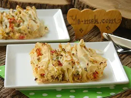 Hazır Yufkadan Pileli Börek