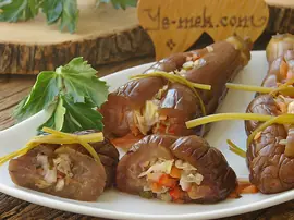 İçi Doldurulmuş Patlıcan Turşusu