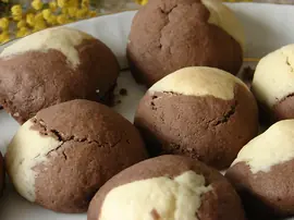 İki Renkli Kurabiye