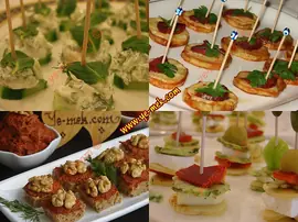 İkramlık Soğuk Kanepe Tarifleri