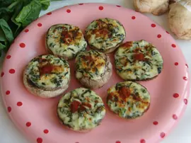 Ispanaklı Mantar Dolması