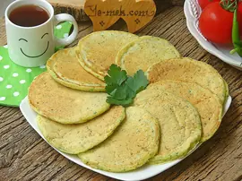 Ispanaklı Peynirli Kahvaltılık Pofuduk Pankek