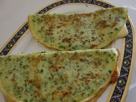 Ispanaklı Yeşil Krep