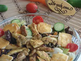 Izgara Tavuklu Salata (Dukan Usulü)