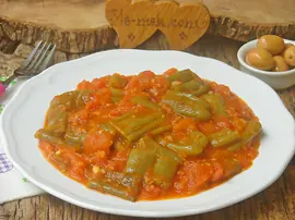 Kahvaltılık Domatesli Biber Kavurması