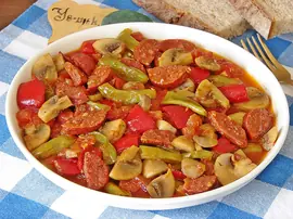 Kahvaltılık Mantarlı Sucuk