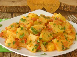 Kahvaltılık Soslu Patates