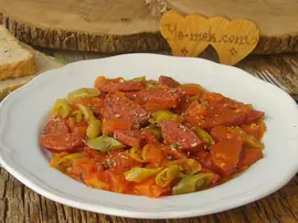 Kahvaltılık Sucuk Kavurması