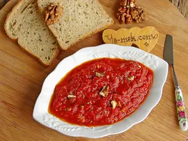 Kahvaltılık Zeytinyağlı Cevizli Salça