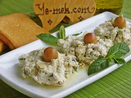 Kahvaltılık Zeytinyağlı Peynir Ezmesi