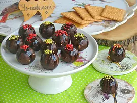 Kakaolu Bisküvi Topları