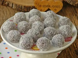 Kakaolu İrmik Topları