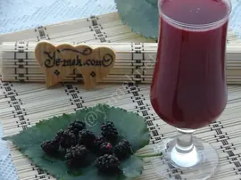 Ekşi Karadut Şurubu