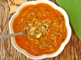 Karnabahar Yaprağı Çorbası