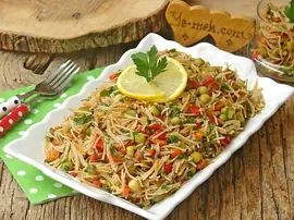 Kavrulmuş Tel Şehriye Salatası