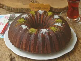 Kek Kalıbında Islak Kek