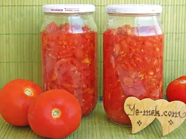 Kışlık Domates Konservesi