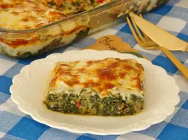 Kıymalı Ispanak Graten